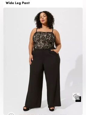 Torrid Wide Leg Dress Pants